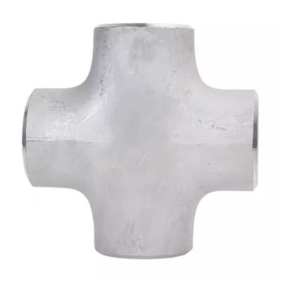 LÄRM 4 geschweißtes Kreuz der Zoll-Edelstahl-Fittings-SS304 4 Weise