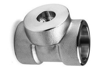 Sockel-Schweißungs-T-Stück ASME B16.11 6000LB Edelstahl-SS