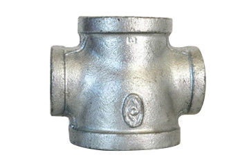 Galvanisierte QuerFitting des formbaren Eisen-ISO9001