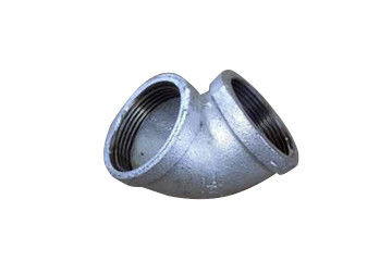 Schwarze Verbands-Ellbogen-formbares Eisen-Fitting