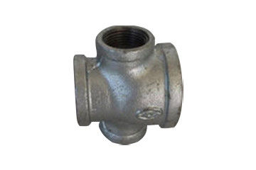 Kreuz galvanisierte formbares Eisen-Fitting