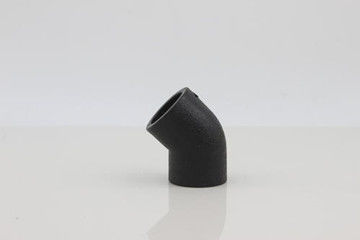 Bruchdehnungs-Wasser 45 ° Kolben-Ellbogen HDPE Fitting