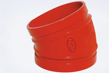 90 Abfluss-duktiler Eisen-Ellbogen des Grad-GGG450 PN10 DN60
