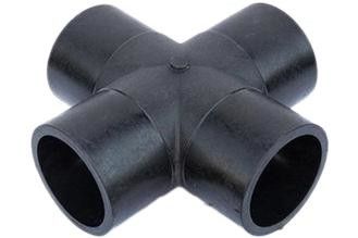 Schraube schloss thermoplastisches Harz HDPE Kreuz-T-Stück an