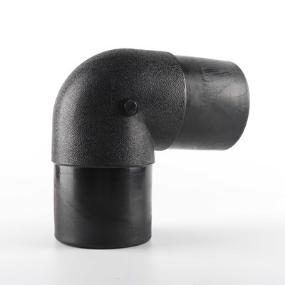 PET Fitting DES LÄRM-200mm 90 Grad HDPE Ellbogen